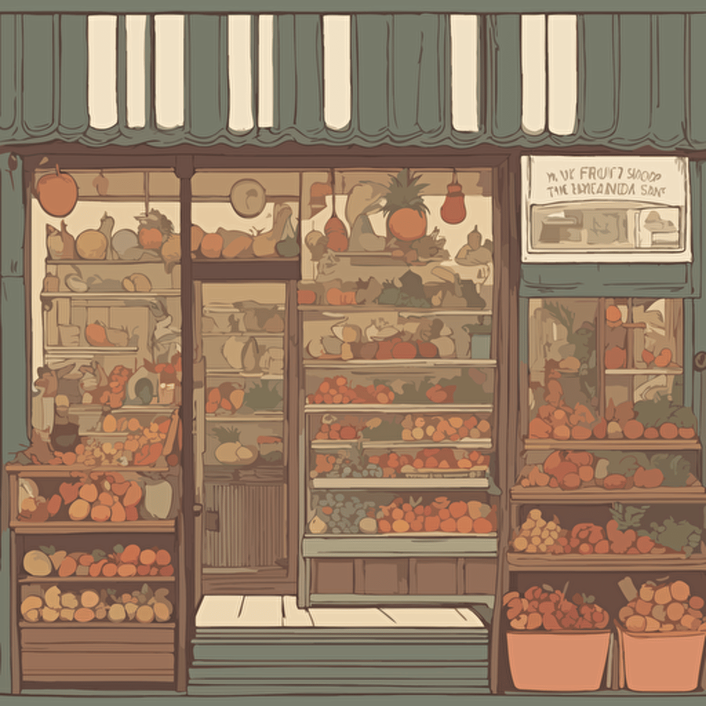 a fruit shop