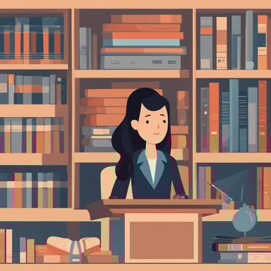 a lawyer presenting their case