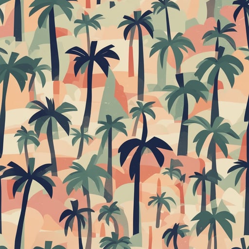 palm trees