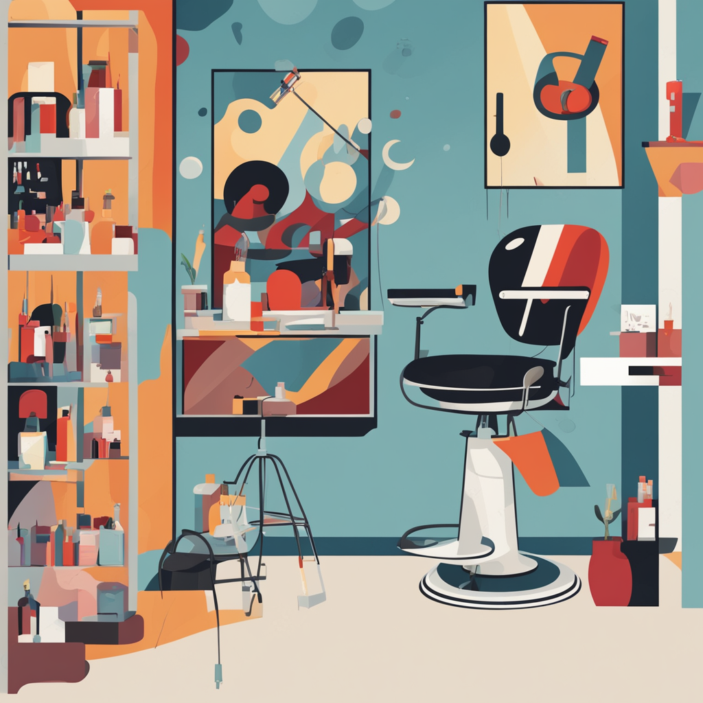 a hair salon
