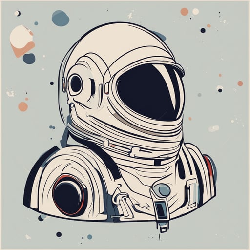 an astronaut helmet