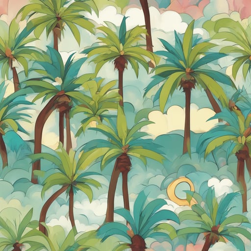 palm trees
