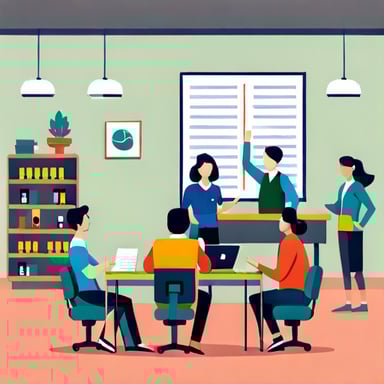a university classroom