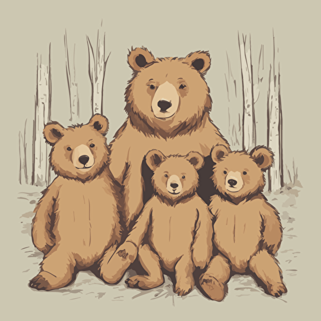 a family of bears