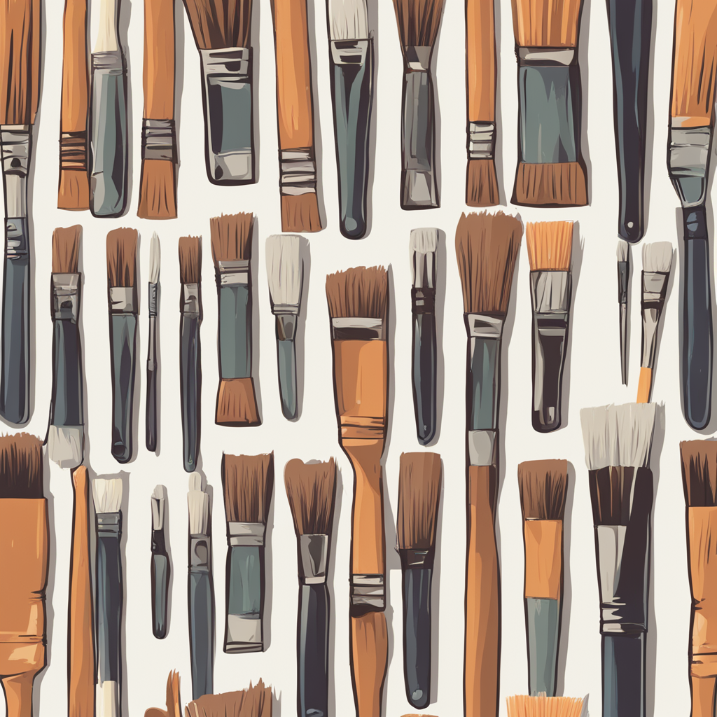 paint brushes