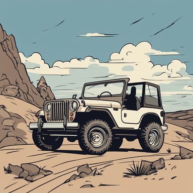 a jeep