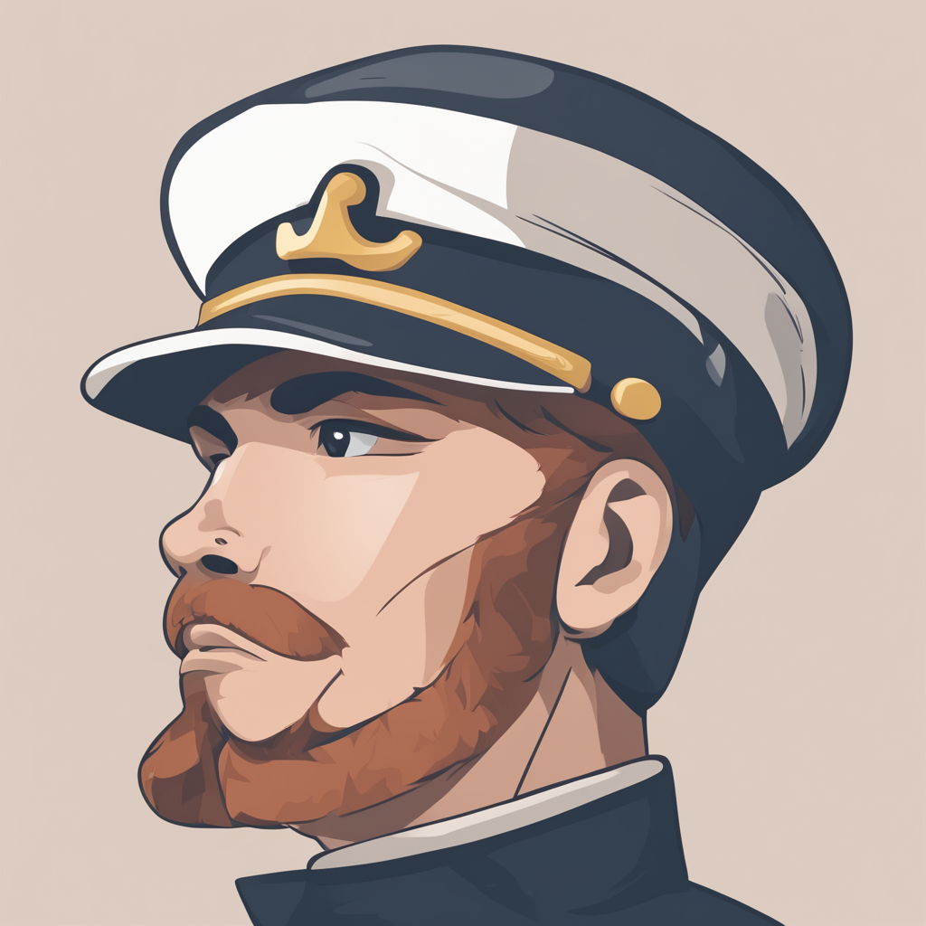 a sailor cap