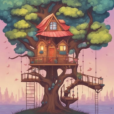 a tree house