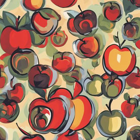 an apple
