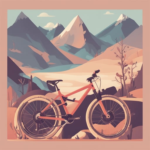 a mountain bike 