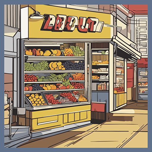 a fruit shop