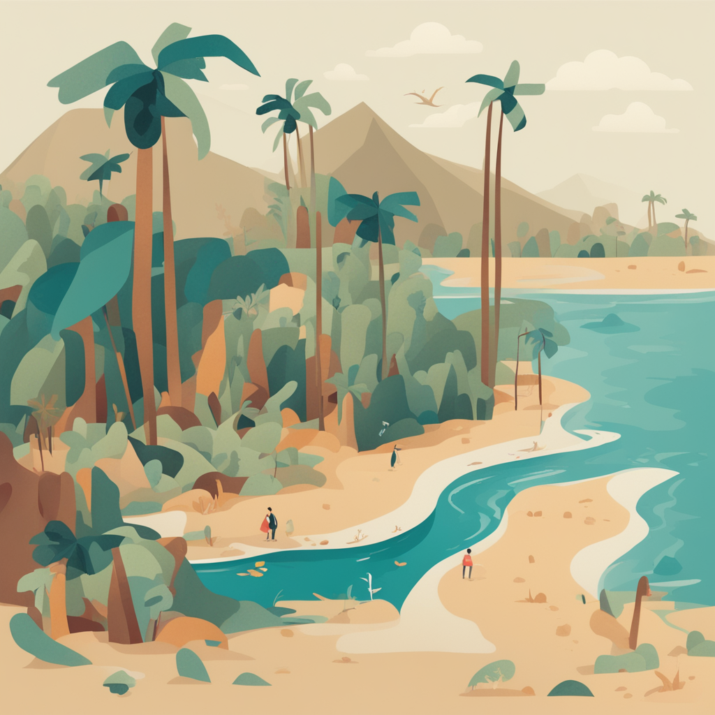 a desert island