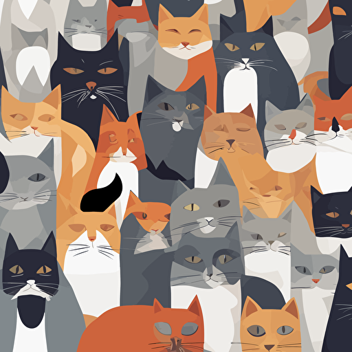 a group of cats