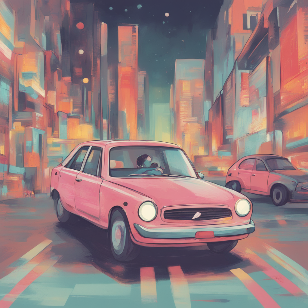 person parking their car