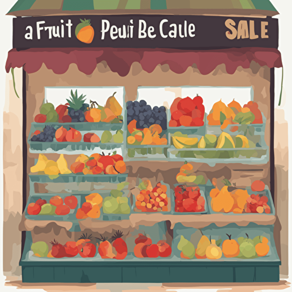 a fruit shop