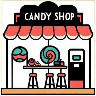 a candy shop