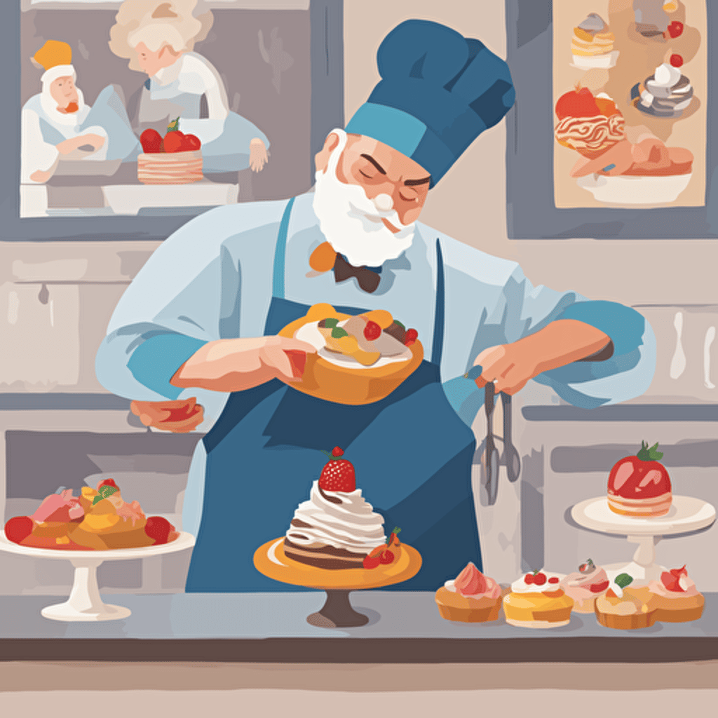 a pastry chef