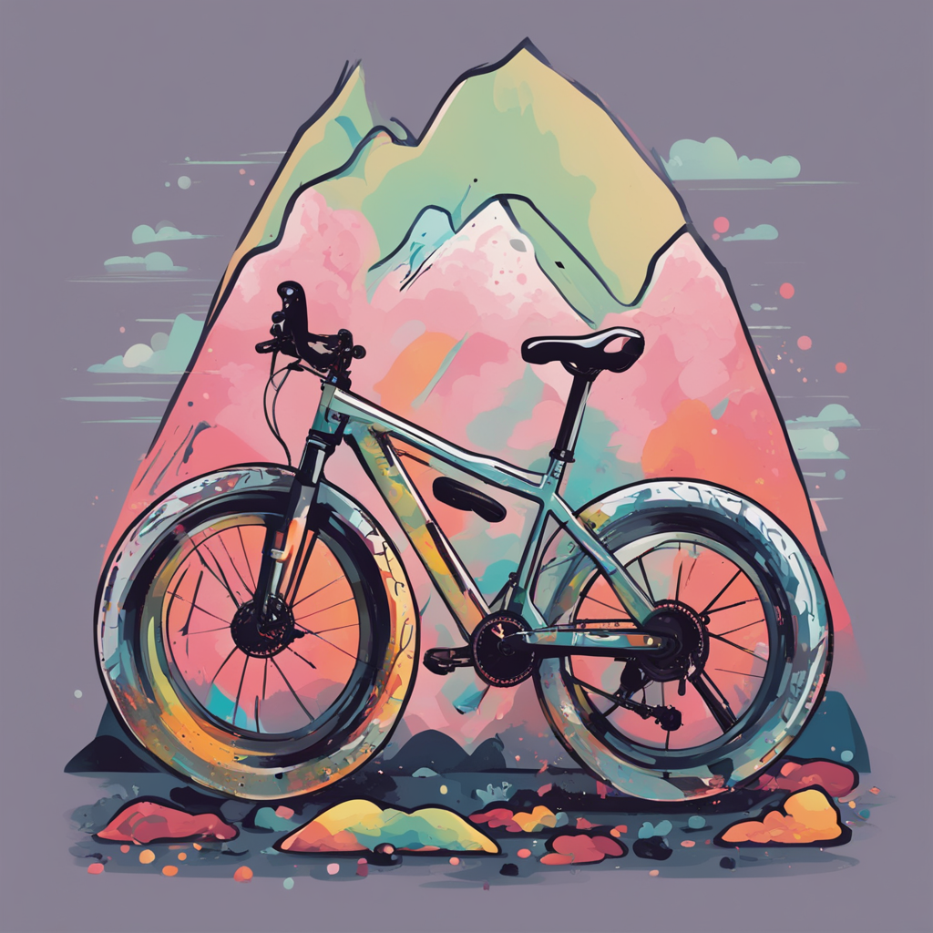 a mountain bike 