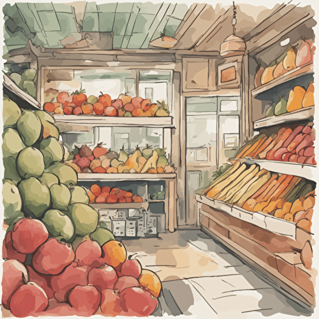 a fruit shop