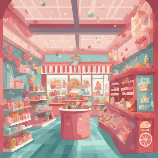 a candy shop