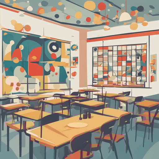 a university classroom