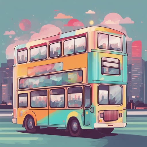 a double decker bus