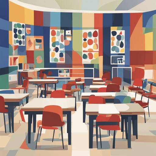 a university classroom