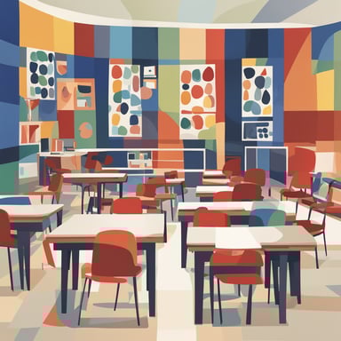 a university classroom