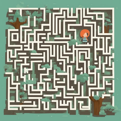 a maze