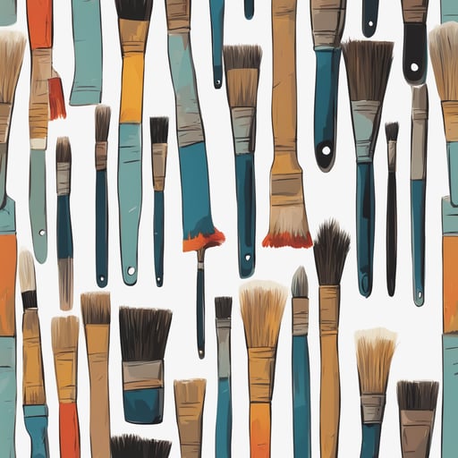 paint brushes