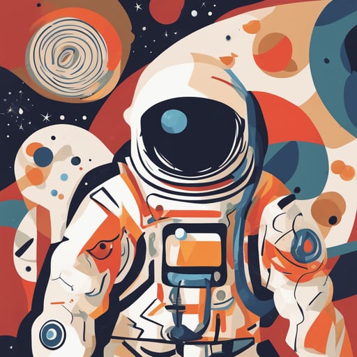 an astronaut on mars