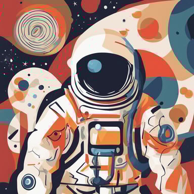 an astronaut on mars