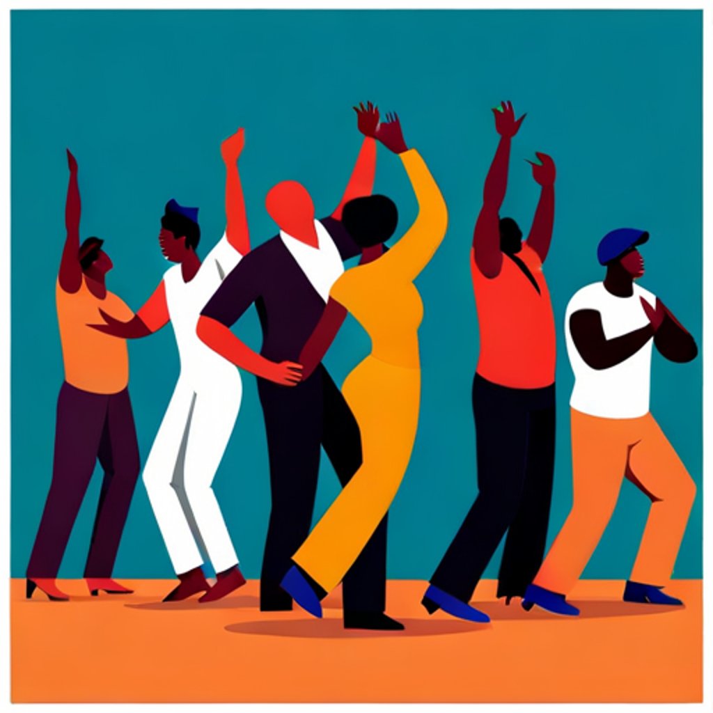 people dancing at a concert