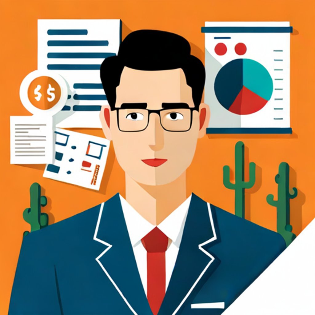 a person with math equations