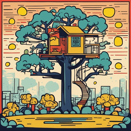 a tree house