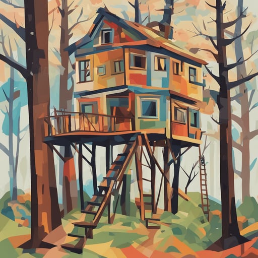 a tree house