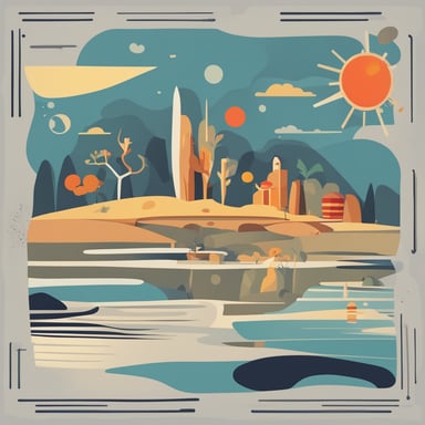 a desert island