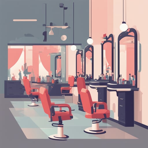 a hair salon
