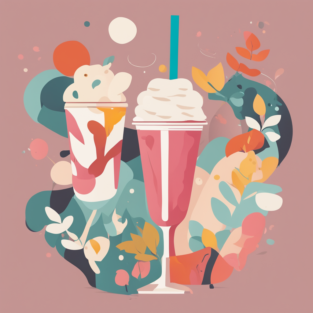 a milkshake