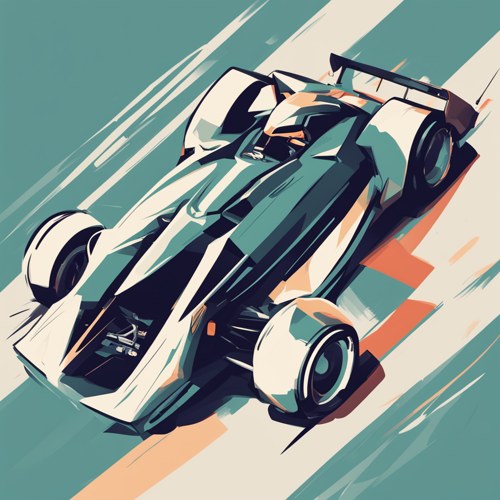 a race car