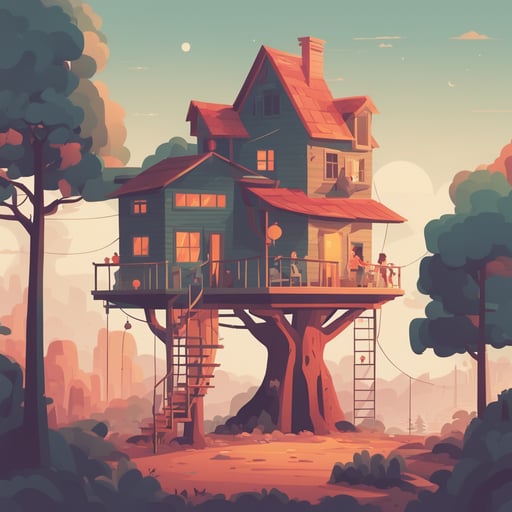 a tree house