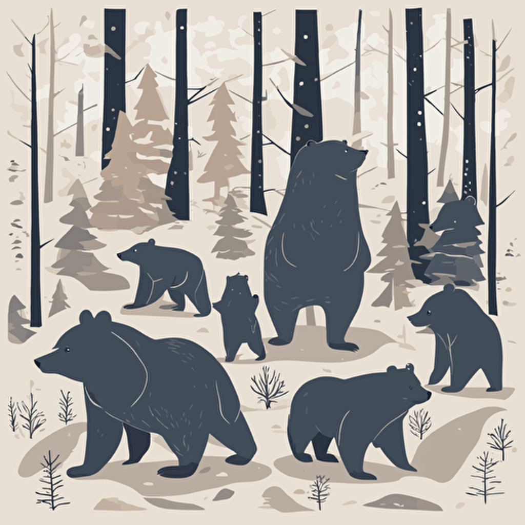 a family of bears