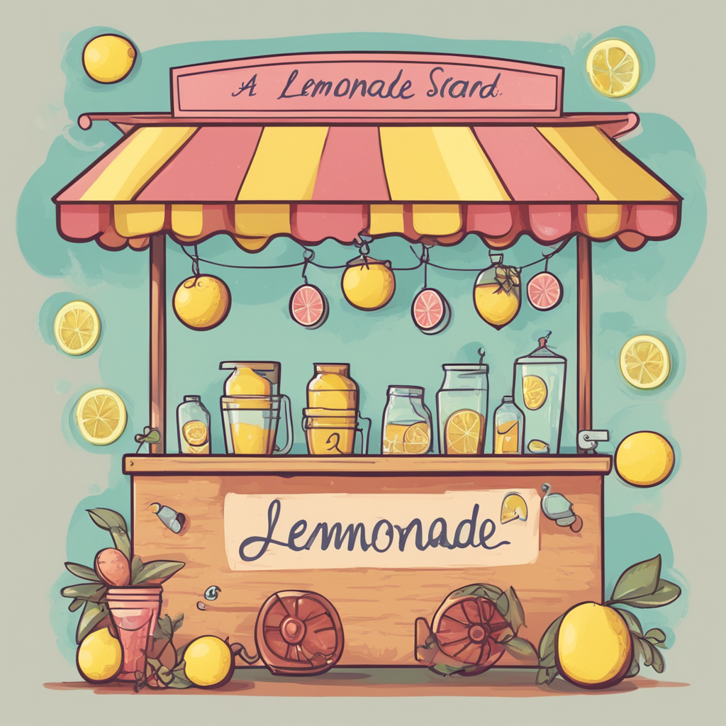 a lemonade stand