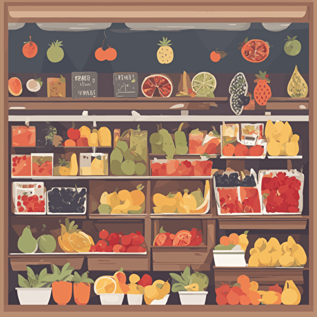 a fruit shop