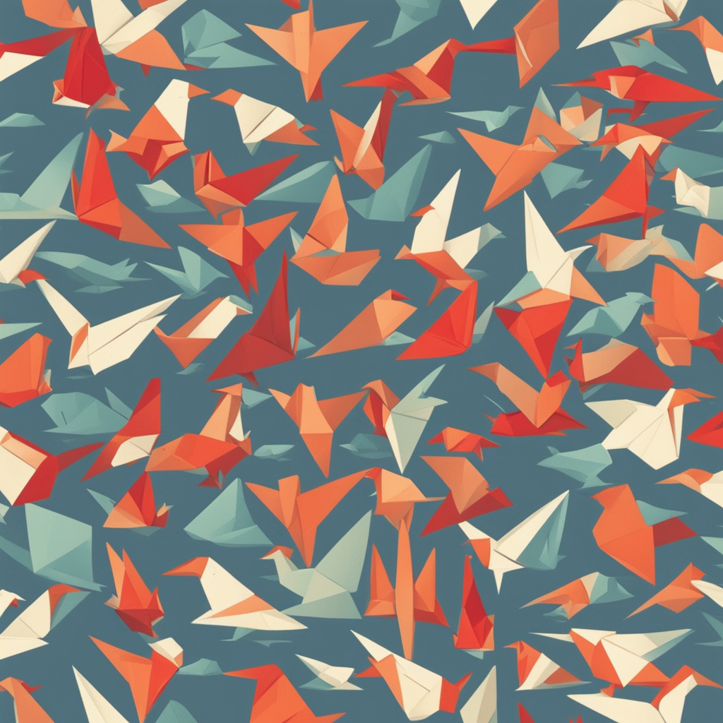 origami birds