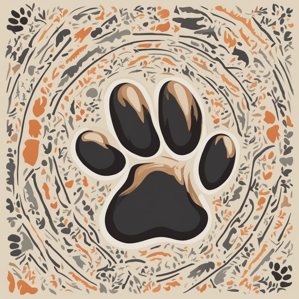 a dog paw