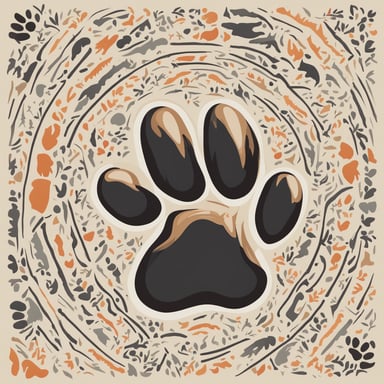 a dog paw