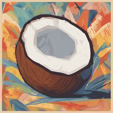 a coconut