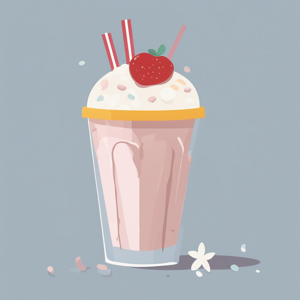 a milkshake