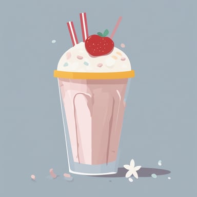 a milkshake